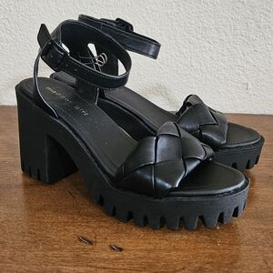 Madden Girl Chunky Heel Sandal